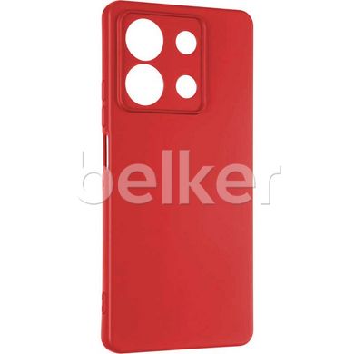 Чехол для Xiaomi Redmi Note 13 5G Full soft case Красный