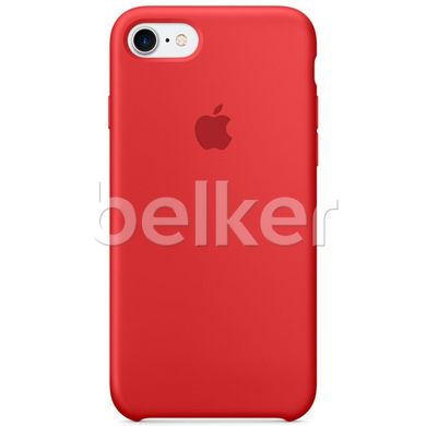 Чехол для iPhone 8 Apple Silicone Case Красный смотреть фото | belker.com.ua