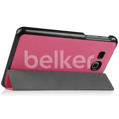 Чехол для Samsung Galaxy Tab A 7.0 T280, T285 кожаный Moko Малиновый смотреть фото | belker.com.ua
