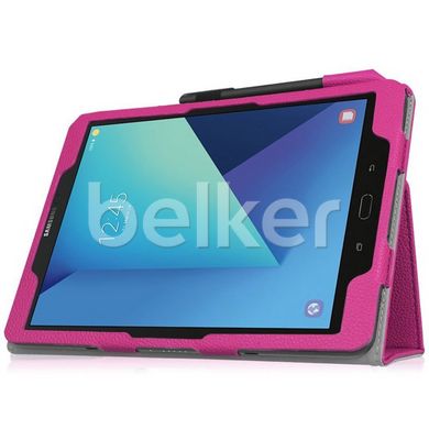 Чехол для Samsung Galaxy Tab S3 9.7 ТТХ кожаный Малиновый смотреть фото | belker.com.ua