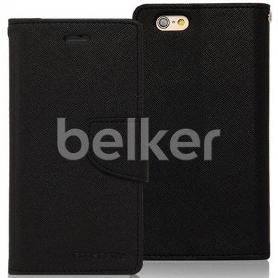 Чехол книжка для iPhone 6 Plus Goospery Черный смотреть фото | belker.com.ua