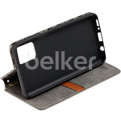 Чехол книжка для Samsung Galaxy M51 M515 Getman case Cubic Серый смотреть фото | belker.com.ua