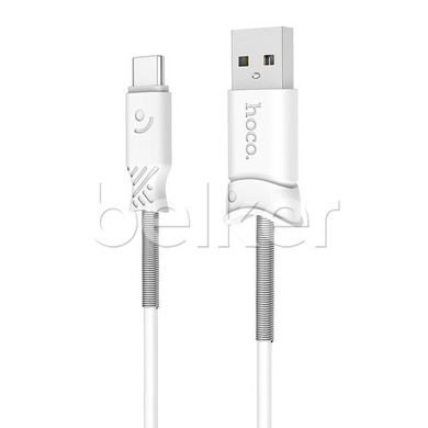 Кабель USB-С Hoco X24 Pisces Белый
