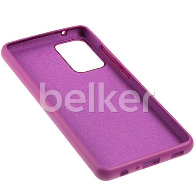 Оригинальный чехол для Samsung Galaxy A72 (A725) Soft case Фиолетовый смотреть фото | belker.com.ua