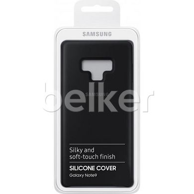 Оригинальный чехол для Samsung Galaxy Note 9 N960 Silicone Case Черный смотреть фото | belker.com.ua