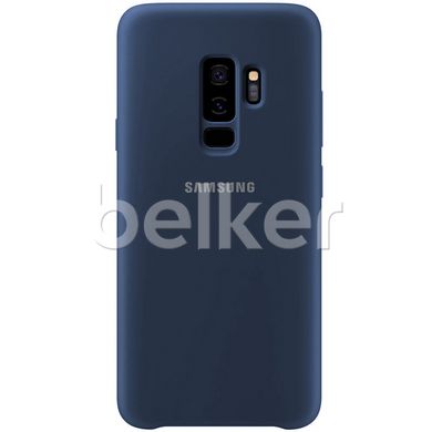 Оригинальный чехол для Samsung Galaxy S9 Plus G965 Soft Case Темно-синий смотреть фото | belker.com.ua