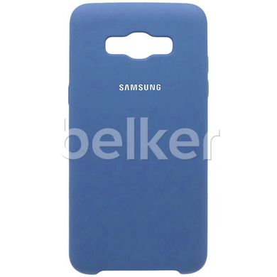 Оригинальный чехол Samsung Galaxy J5 2016 (J510) Silicone Case Темно-синий смотреть фото | belker.com.ua