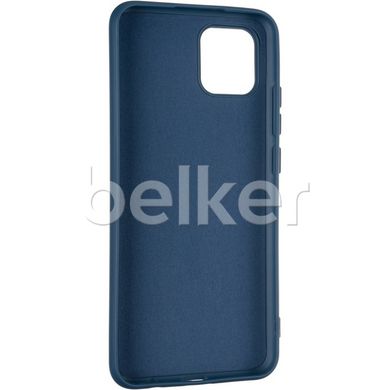 Оригинальный чехол для Samsung Galaxy A03 (A035) Full Soft Case Синий смотреть фото | belker.com.ua