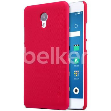 Пластиковый чехол для Meizu M5 Note Nillkin Frosted Shield Красный смотреть фото | belker.com.ua