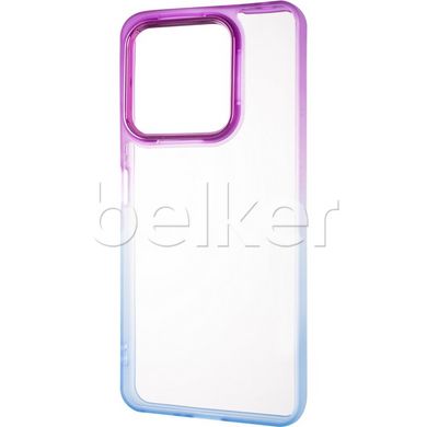 Противоударный чехол для Poco M6 Pro Juicy Fresh case TPU+PC Фиолетовый