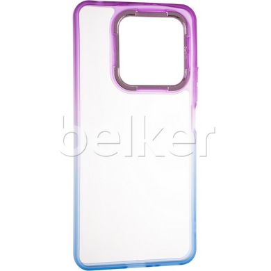 Противоударный чехол для Poco M6 Pro Juicy Fresh case TPU+PC Фиолетовый