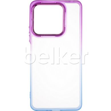 Противоударный чехол для Poco M6 Pro Juicy Fresh case TPU+PC Фиолетовый