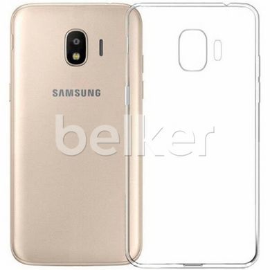 Силиконовый чехол для Samsung Galaxy J2 Core J260 Hoco Air Case прозрачный Прозрачный смотреть фото | belker.com.ua