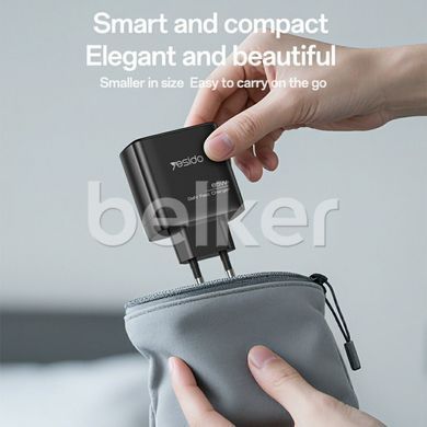 Зарядное устройство Yesido GaN 65W YC144 Черное