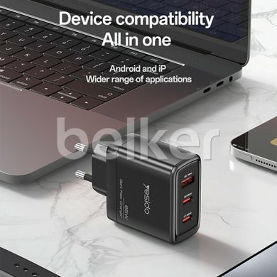 Зарядное устройство Yesido GaN 65W YC144 Черное