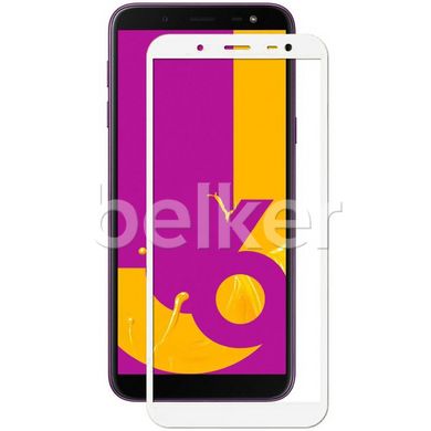 Защитное стекло для Samsung Galaxy J6 2018 (J600) 3D Optima Белый смотреть фото | belker.com.ua