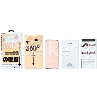 Защитное стекло для iPhone 15 Pro Max Remax WL-01 Future Ultra-soft Series Черный смотреть фото | belker.com.ua