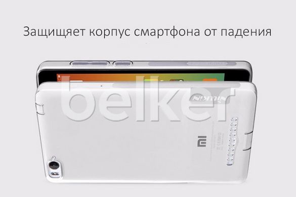 Чехол для Xiaomi Mi4i Nillkin Nature TPU Черный смотреть фото | belker.com.ua