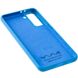 Чехол для Samsung Galaxy S21+ (G996) Wave Silicone Case Голубой в магазине belker.com.ua