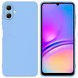 Противоударный чехол для Samsung Galaxy A07s (A077) Full soft case Голубой