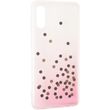 Силиконовый чехол для Samsung Galaxy A02 (A022) Crystal Shine case Розовый