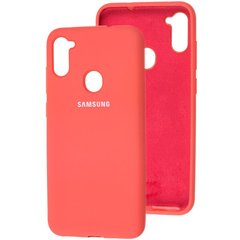 Чехол для Samsung Galaxy M11 (M115) Silicone Case Вишневый смотреть фото | belker.com.ua