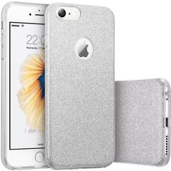 Силиконовый чехол для iPhone 7 Remax Glitter Silicon Серый смотреть фото | belker.com.ua