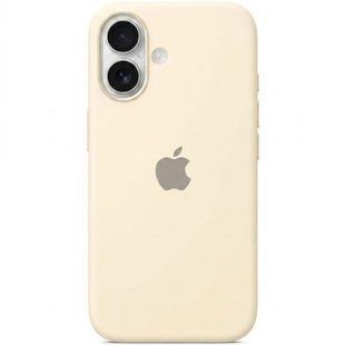 Чехол для iPhone 16 Silicone Case (replica) Слоновой кости