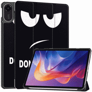 Чехол для Xiaomi Redmi Pad 2 Moko кожаный Dont touch