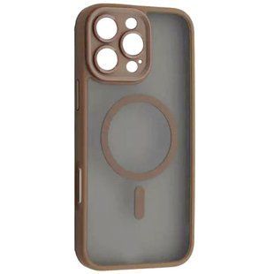 Чехол на iPhone 16 Pro Rock Guard Magnet Full Camera Золотой