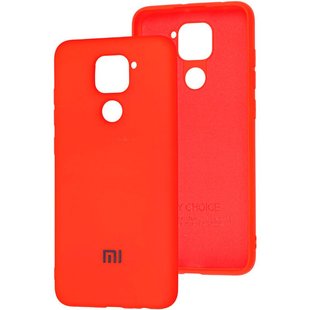 Оригинальный чехол для Xiaomi Redmi Note 9 Soft Case Красный смотреть фото | belker.com.ua