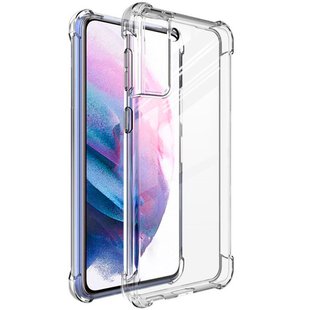 Противоударный силиконовый чехол для Samsung Galaxy S21 Plus (G996) Transparent Armour case Прозрачный смотреть фото | belker.com.ua