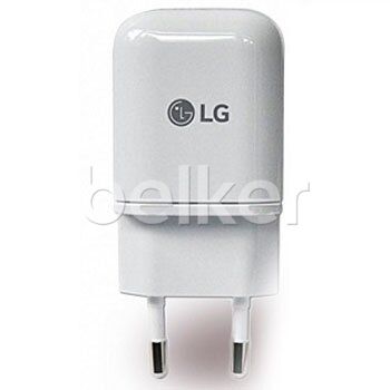 Зарядное устройство LG c кабелем micro USB 2.1A Original Белое