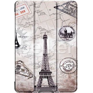 Чехол для Huawei MediaPad T5 10 Moko кожаный Сакура Париж смотреть фото | belker.com.ua