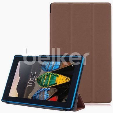 Чехол для Lenovo Tab 3 7.0 710 Moko кожаный Коричневый смотреть фото | belker.com.ua
