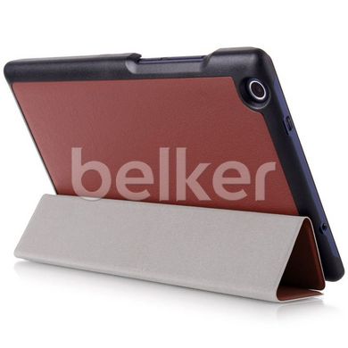 Чехол для Lenovo Tab 3 8.0 850 Moko кожаный Коричневый смотреть фото | belker.com.ua