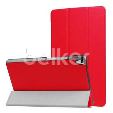 Чехол для Lenovo Tab 3 Plus 8.0 8703X Moko кожаный Красный смотреть фото | belker.com.ua