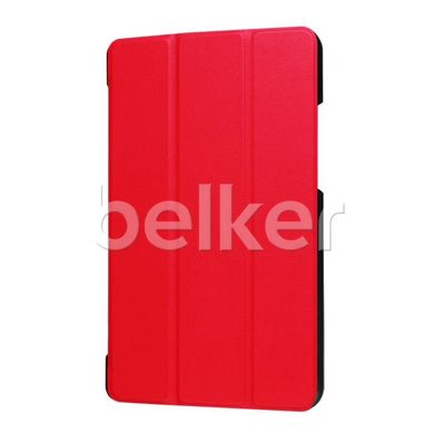 Чехол для Lenovo Tab 3 Plus 8.0 8703X Moko кожаный Красный смотреть фото | belker.com.ua