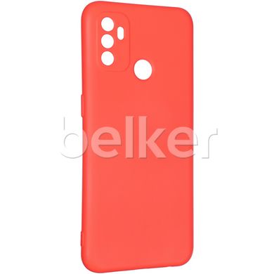 Чехол для Samsung Galaxy A22 (A225) Full Soft case Красный