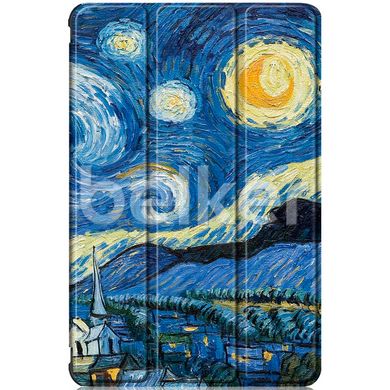 Чехол для Samsung Galaxy Tab S7 FE T733 Moko Звездная ночь
