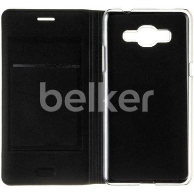 Чехол книжка для Samsung Galaxy Grand Prime G530 Flip Wallet Cover Копия Черный смотреть фото | belker.com.ua