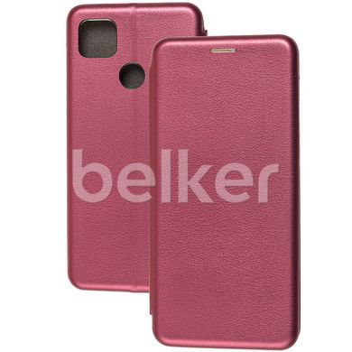 Чехол книжка для Xiaomi Redmi 9C G-Case Renger Бордовый смотреть фото | belker.com.ua