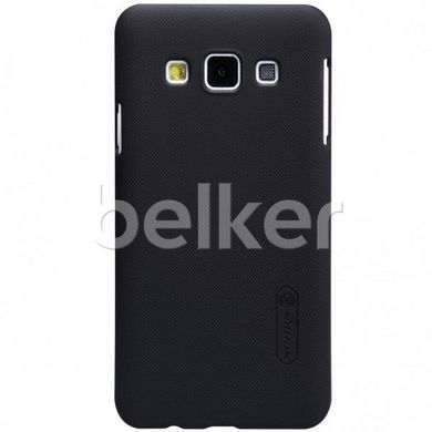 Пластиковый чехол для Samsung Galaxy A3 2015 A300 Nillkin Frosted Shield Черный смотреть фото | belker.com.ua