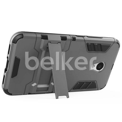 Противоударный чехол для Meizu M3 Honor Hard Defence Тёмно-серый смотреть фото | belker.com.ua