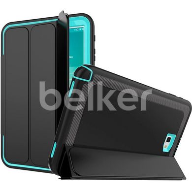 Противоударный чехол для Samsung Galaxy Tab A 10.1 T590, T595 Armor Book Cover Бирюзовый смотреть фото | belker.com.ua