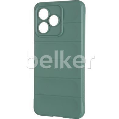 Противоударный чехол Realme C51 Deexe Terra Зеленый