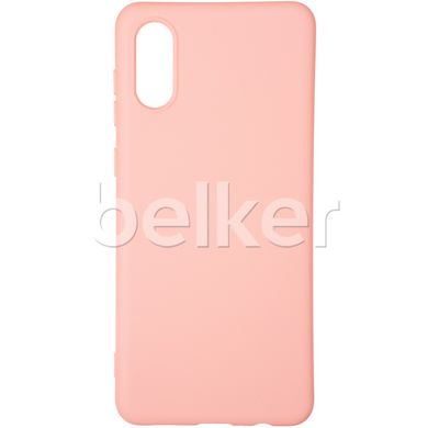 Силиконовый чехол для Samsung Galaxy A02 (A022) Honor Umatt TPU Розовый смотреть фото | belker.com.ua