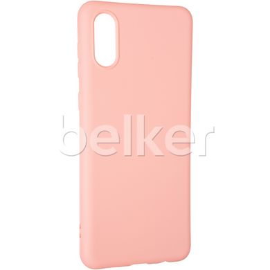 Силиконовый чехол для Samsung Galaxy A02 (A022) Honor Umatt TPU Розовый смотреть фото | belker.com.ua