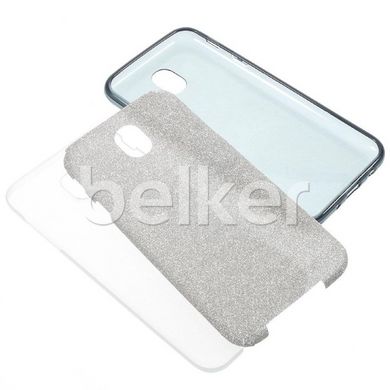 Силиконовый чехол для Samsung Galaxy J5 2017 (J530) Remax Glitter Silicon Серый смотреть фото | belker.com.ua