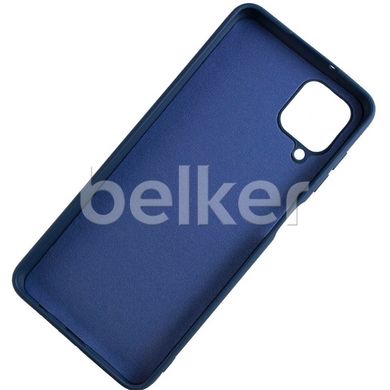 Защитный чехол для Samsung Galaxy A12 (SM-A125) Full Soft case Синий смотреть фото | belker.com.ua